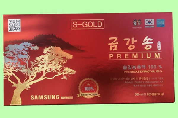 Tinh dầu thông đỏ Samsung 120 viên