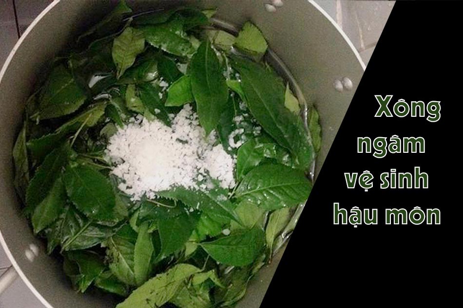 Xông ngâm vệ sinh hậu môn