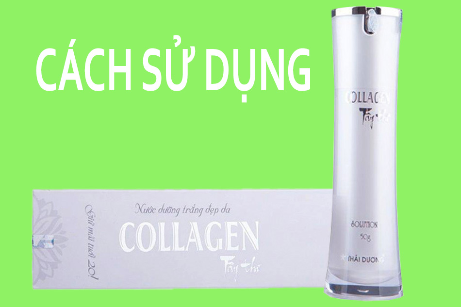 Cách sử dụng kem dưỡng da Collagen Tây Thi