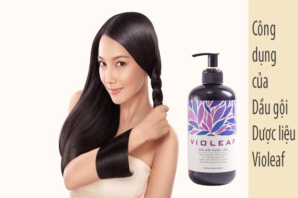 Công dụng của Dầu gội Violeaf