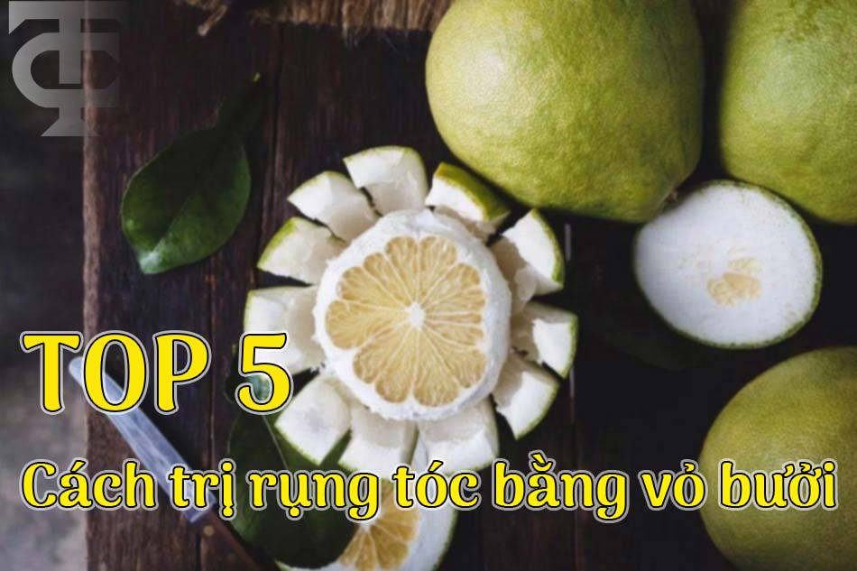 Trị rụng tóc bằng vỏ bưởi