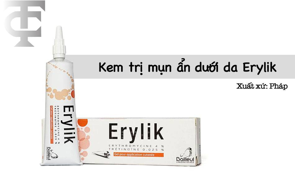 Kem trị mụn ẩn dưới da Erylik