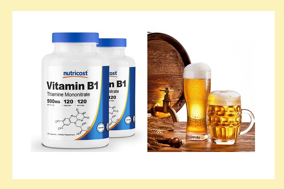 Bia với Vitamin B1