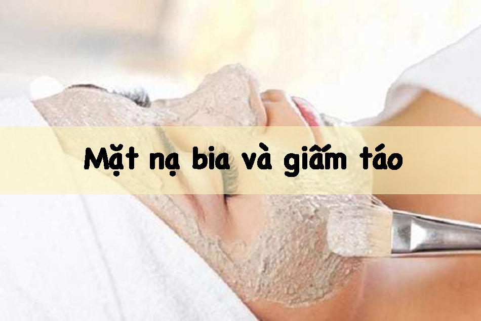 Mặt nạ bia và giấm táo giúp ngăn ngừa rụng tóc