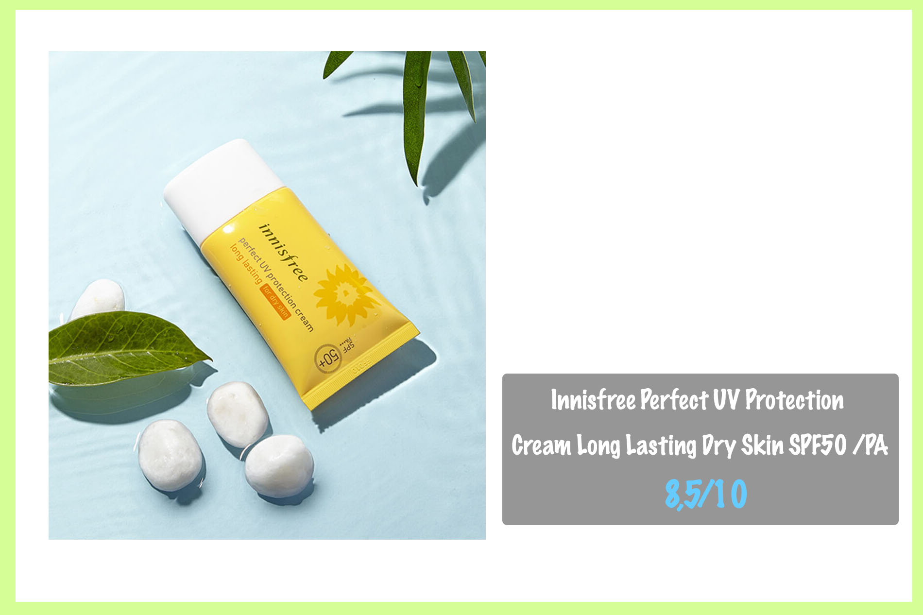 Kem chống nắng cho da khô của Innisfree - Innisfree Perfect UV Protection Cream Long Lasting Dry Skin SPF50 /PA