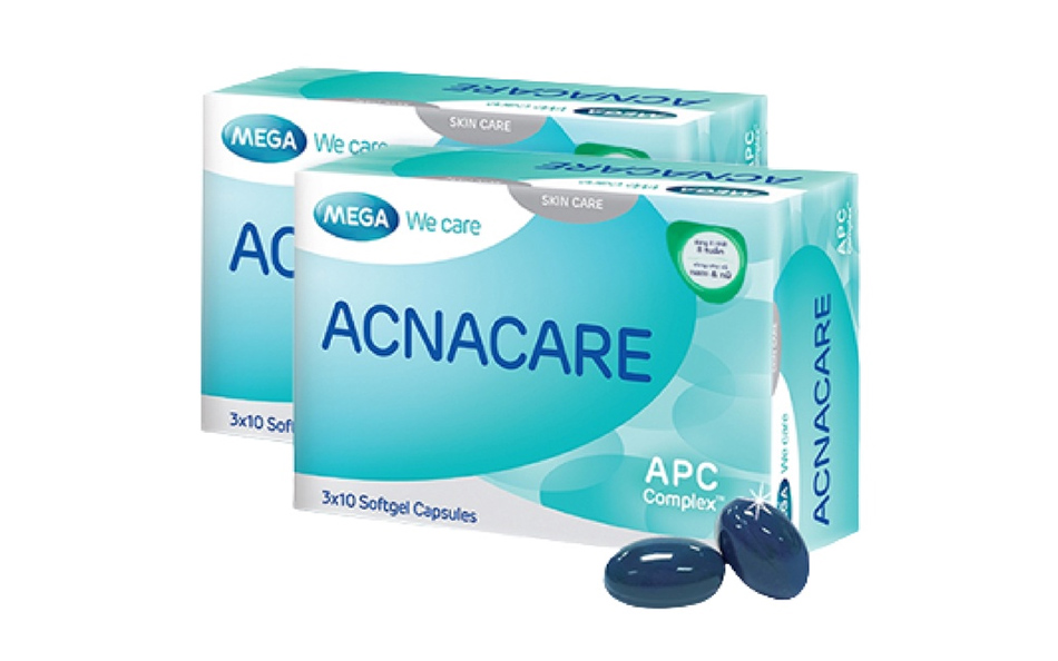 Viên uống trị mụn Acnacare