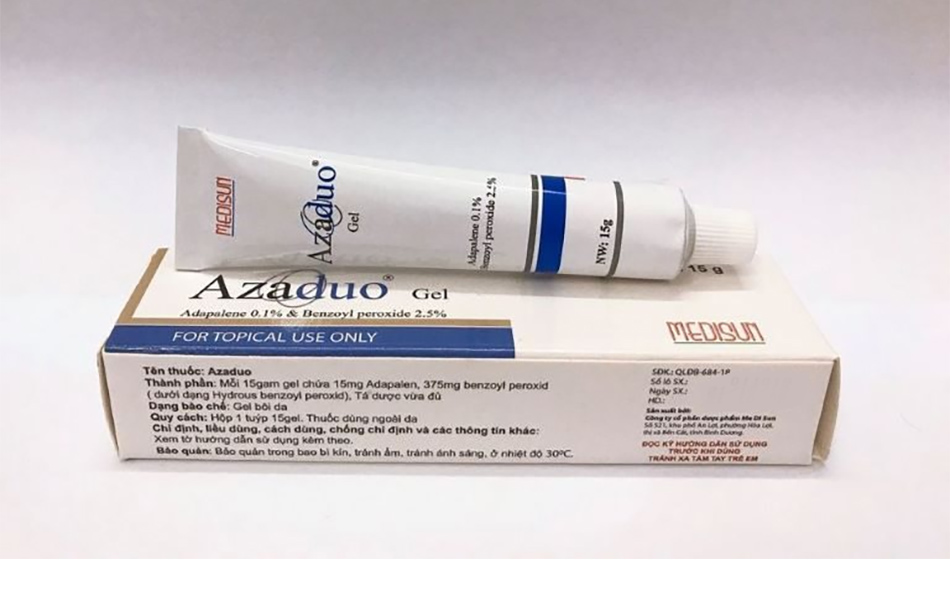 Hình ảnh của gel trị mụn Azaduo