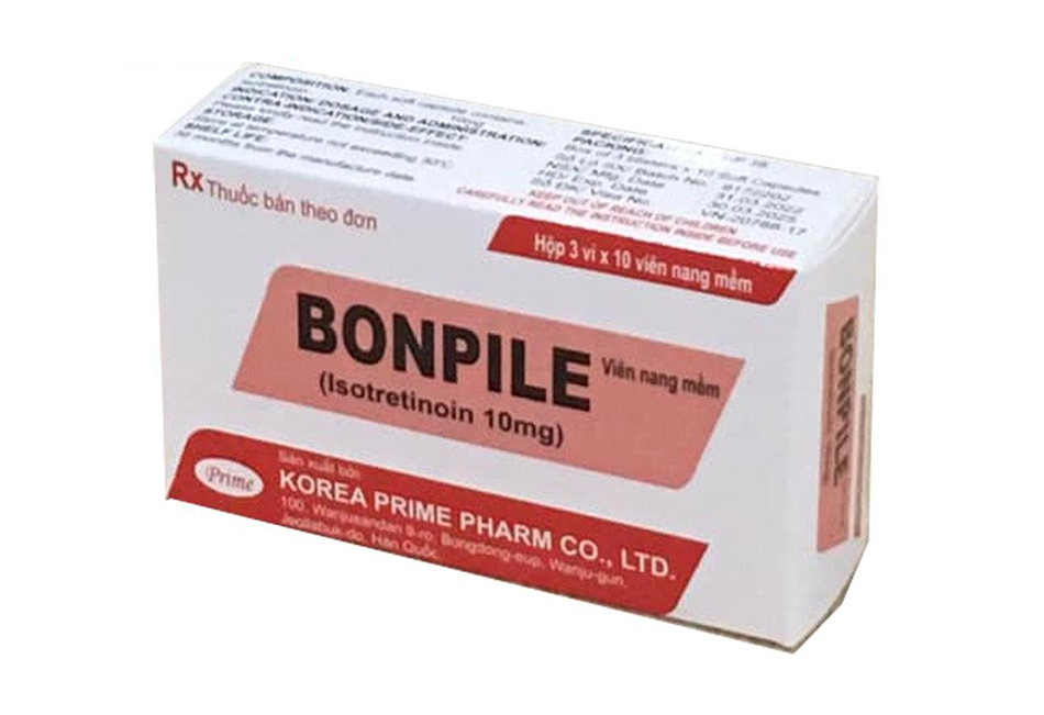 Hình ảnh của thuốc trị mụn Bonpile