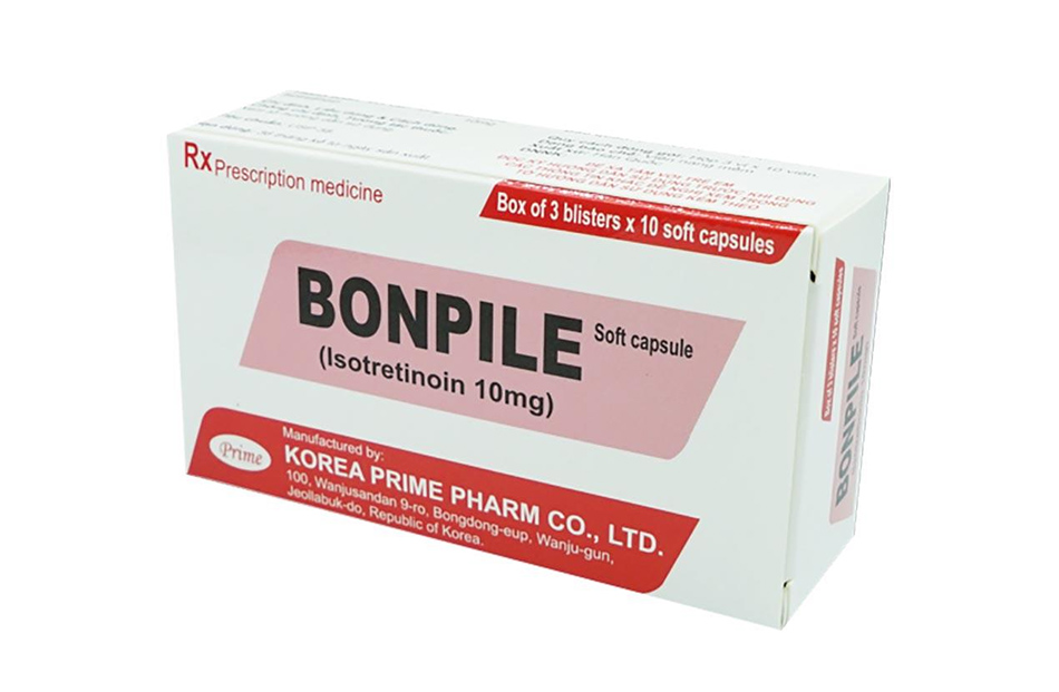 Hình ảnh của thuốc trị mụn Bonpile