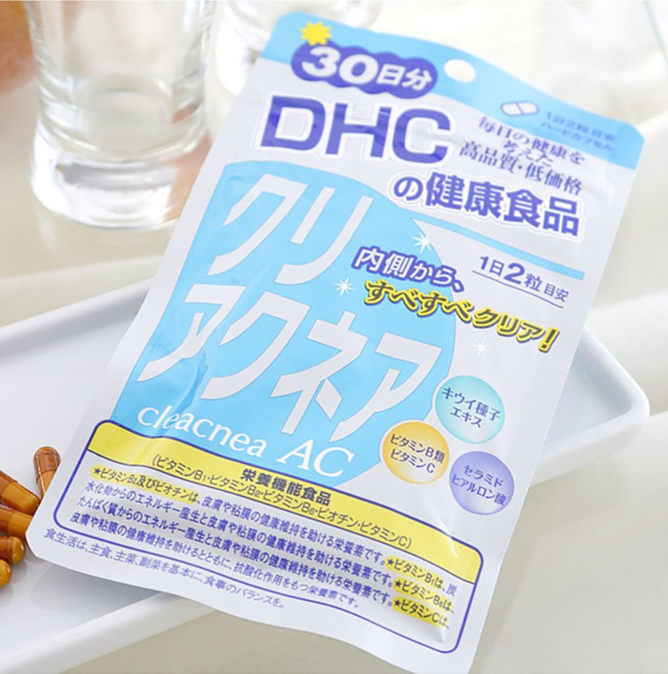 Viên uống trị mụn DHC Clear Acne 