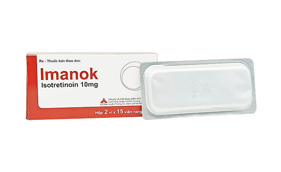 Hình ảnh của thuốc trị mụn Imanok