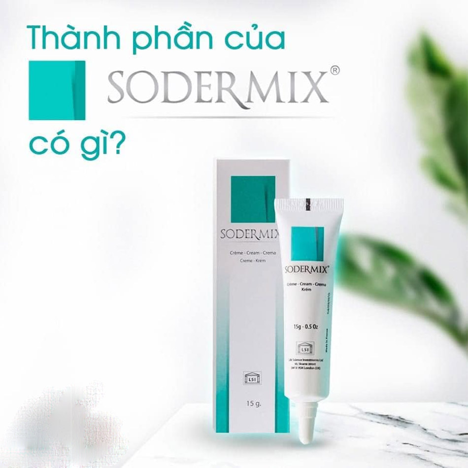 Hình ảnh của kem bôi Sodermix