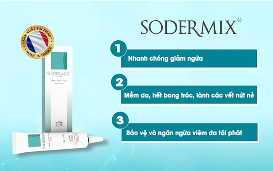 Hình ảnh của kem bôi Sodermix